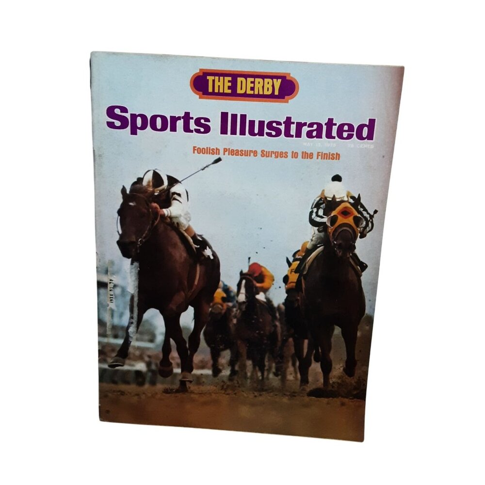 Sports Illustrated May 12 1975 Foolish Pleasure Kentucky Derby Label